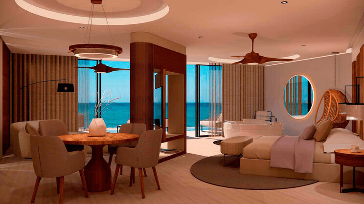 Platinum Club Jr. Presidential Swim-up Suite 